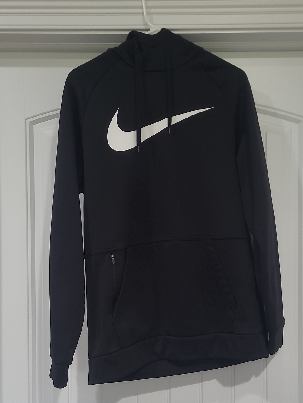 Nike Black Hooded Sweatshirt with White Swoosh (Qty 2)